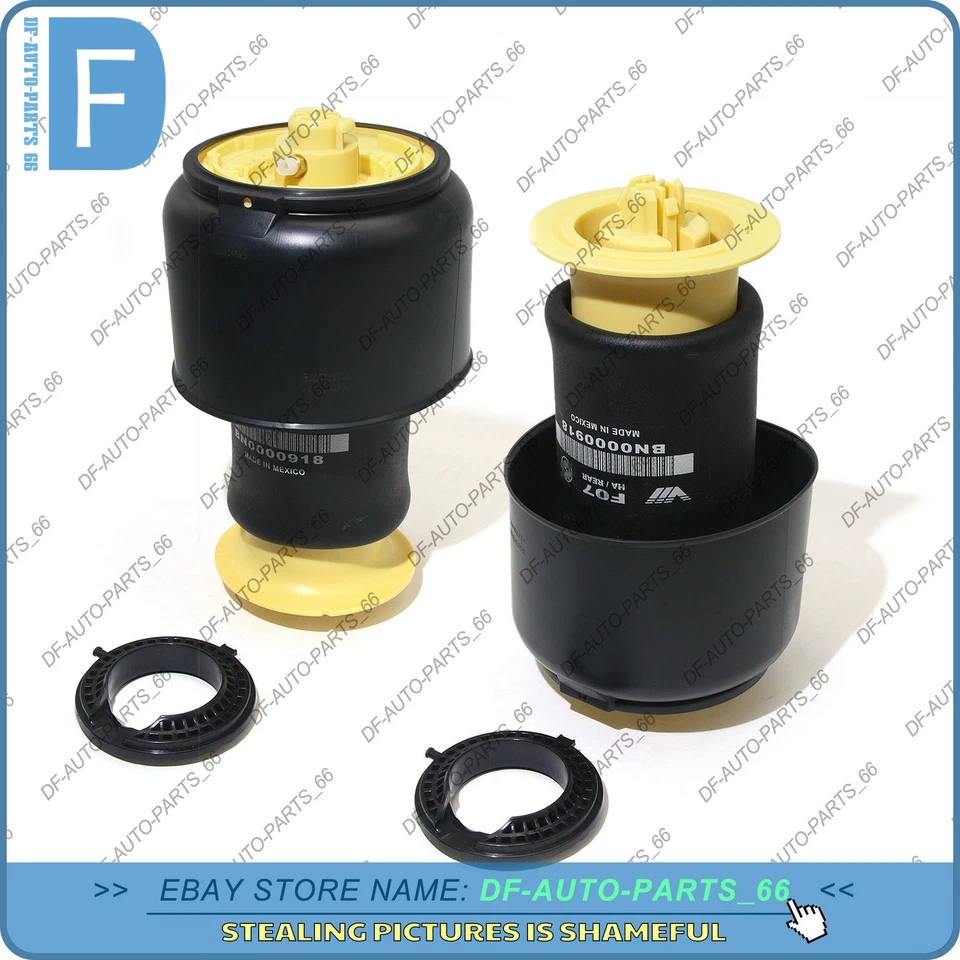 Bolsas de resorte de suspensión neumática trasera 2 piezas para BMW F07 F10 F11 550i 535i GT 2010-2017 Foto 2 de 4