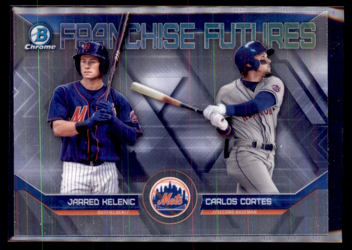 2018 Bowman Chrome Draft Franchise Futures Carlos Cortes / Jarred Kelenic FF-NY