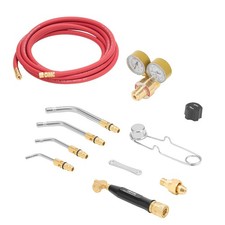 Uimoso Air Acetylene Torch Kit with 4 Tips for Gas Welding Applications