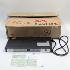 APC Smart UPS 500VA Lithium-Ion Rack Mount SCL500RM1U - Black/Silver
