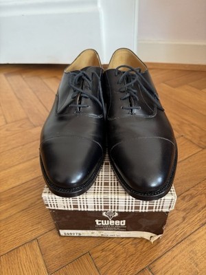 Neu & ungetragen   Tweed by Cheaney of England Oxford-Schuhe Größe 9/UK 43/EU