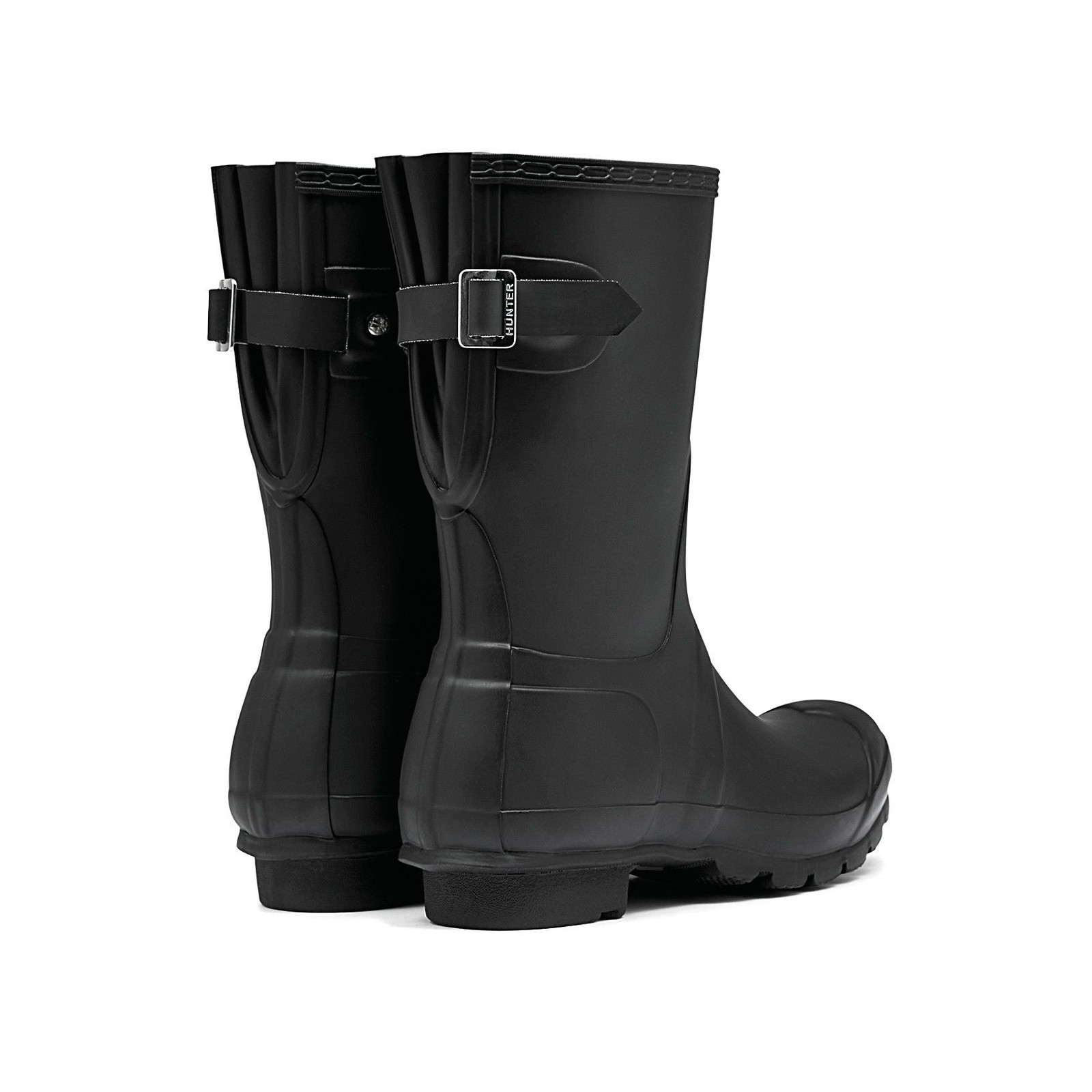 Hunter Original Back Adjustable Short Boot, Black… - image 6