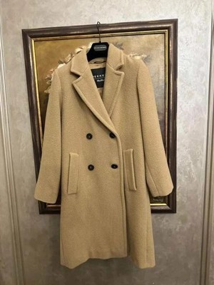Max Mara - Weekend beige Wolle Alpaka Mantel - beige - XS