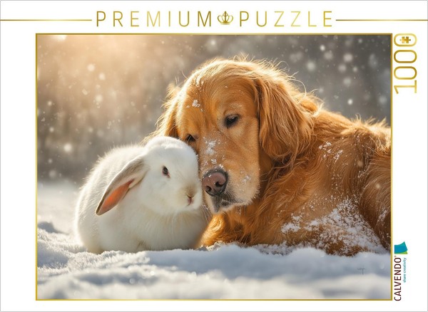 Calvendo Puzzle Winter Magic Full Of Warmth | 1000 Pieces, Finished Size 25.2 ×-image