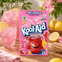 Kool AID Unsweetened Drink Mix Pink Lemonade 6,5G | USA Amerika Import