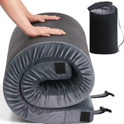 Rollbare Matratze Memory Foam 55 x 170 cm + Tragetasche RM7 grau gebraucht