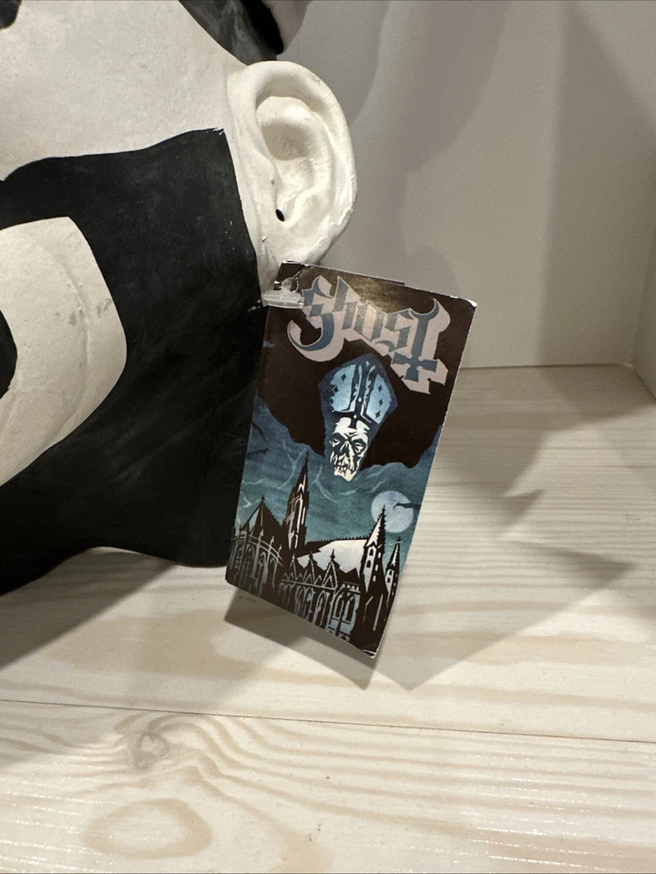 Halloween Ghost Papa Emeritas 2 Deluxe Fancy Dress Scary Cosplay Mask with Hat - Image 2 of 4