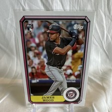 Topps Archives 2025 1987 Boardwalk Rookie James Wood #87BB-3 Nationals