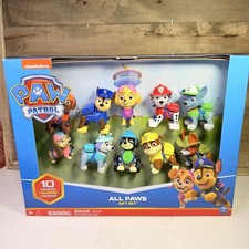 PAW Patrol All Paws On Deck 10 Figure Gift Pack 10th Anniversary NEW Sealed