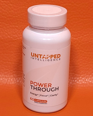 Untapped Intelligence Power Through Supplement Energy Focus 60 Caps Date 01-2027