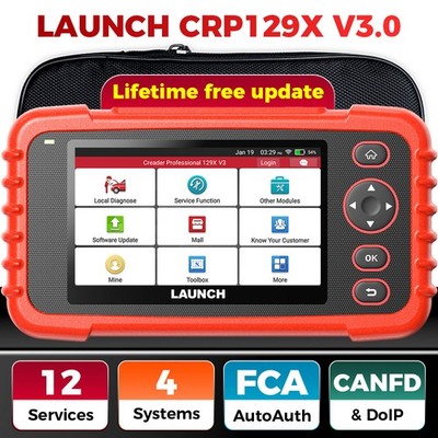 2026 LAUNCH CRP129X 3.0 Profi Diagnosegerät OBD2 Scanner Fehlerauslesegerät TPMS