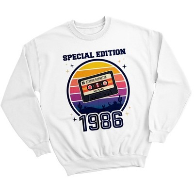 Geburtsjahr Unisex Sweatshirt 40. Geburtstag Design Vintage Jahrgang 1986