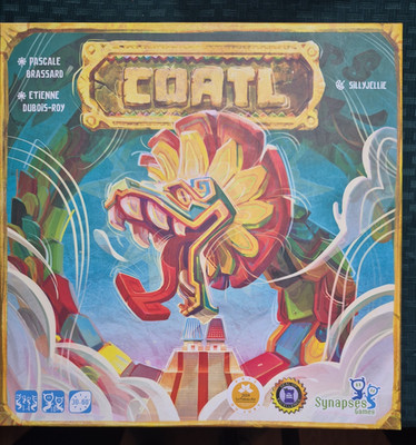 Coatl Board Game By Synapses Games - good Condition