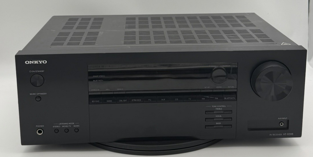 ONKYO HT-R398 5.1 Ch AV Receiver Dolby Atmos Bluetooth Parts