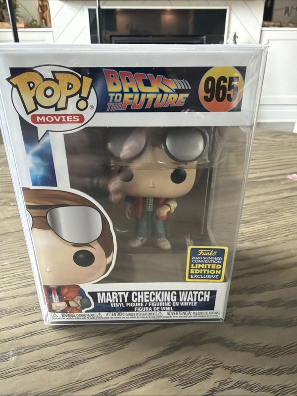 Funko Pop! Vinyl: Back to the Future Marty Checking Watch Exclusive SDCC 965