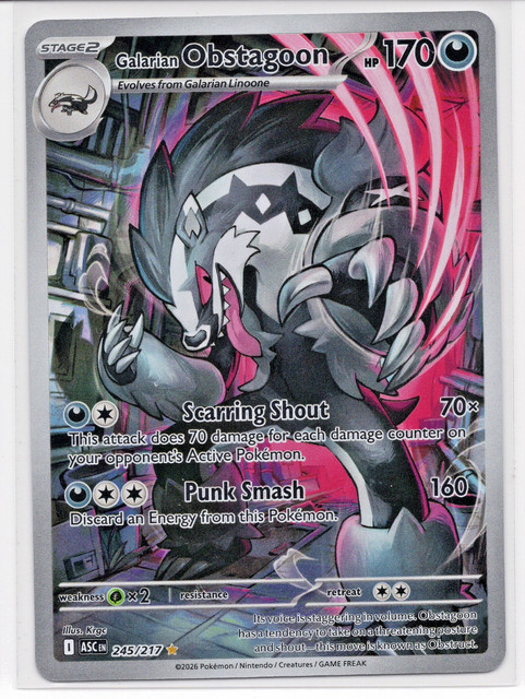 Galarian Obstagoon #245 (Ascended Heroes)