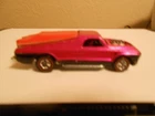 1969 Hot Wheels Metallic Pink W' Black Int Redliner Bayliner With Boat Very Nice