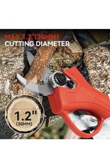 Electric Pruning Shears Pruner Secateurs Cutter Plants 7.2V Cordless Scissor