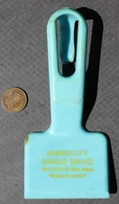 1960-70s Dana Indiana Hamersley's Sunoco Gas & Oil ice scraper Route 71 & US 36-