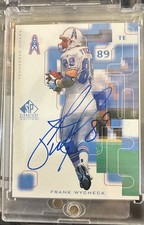 1999 SP Signature Edition - Signatures Frank Wycheck #FW (AU)