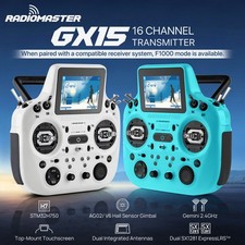 RadioMaster GX15 RC Radio 16CH Transmitter V6 Hall Dual 2.4G ExpressLRS Gemini