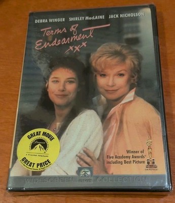 Terms of Endearment DVD Debra Winger  Jack Nicholson  Danny Devito  Lithgow