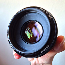 Canon EF 50mm f/1.8 II Prime Lens, EF Mount, Auto & Manual Focus, 52mm
