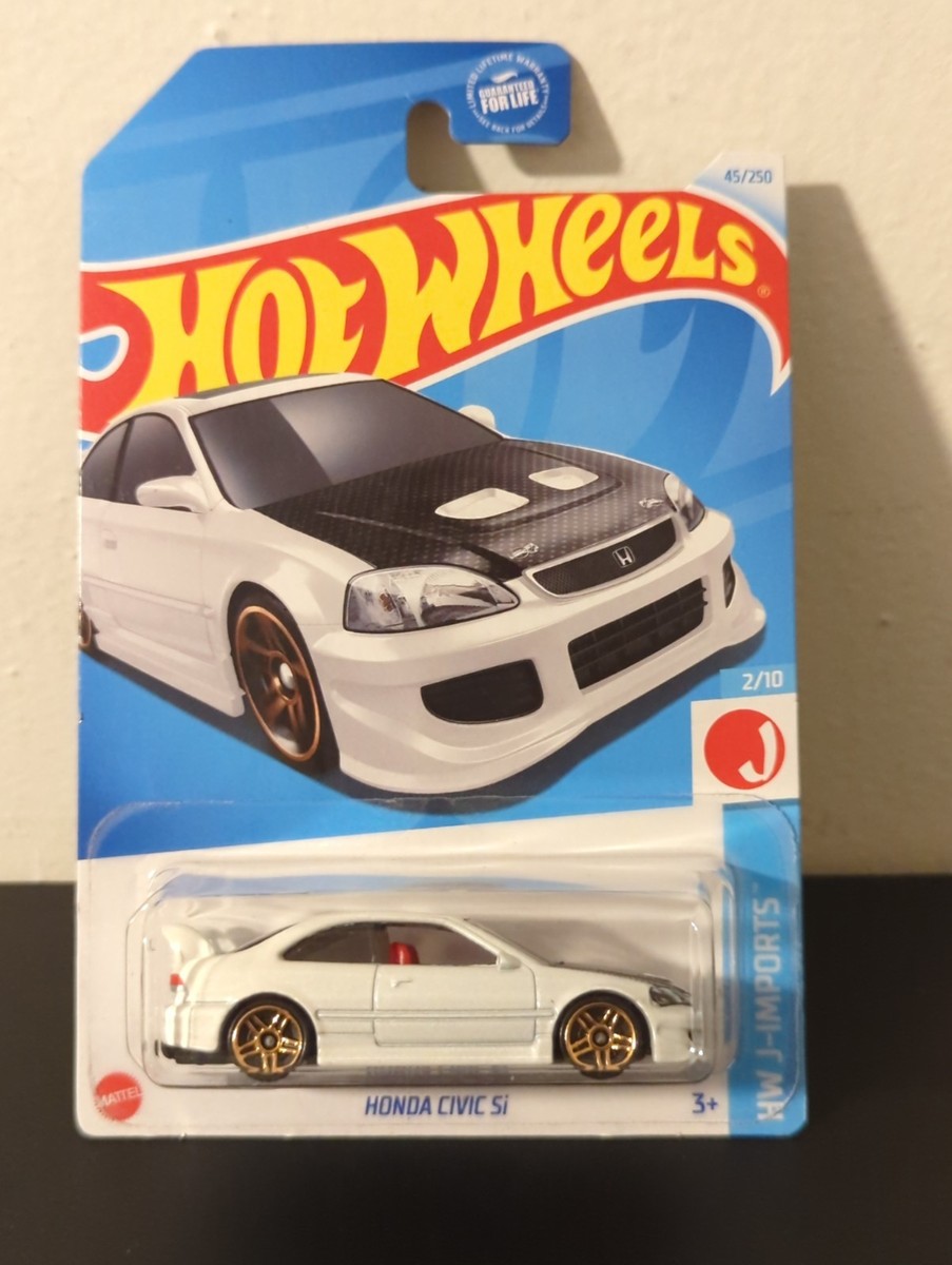 Hot Wheels 1:64 HW J-Imports Honda Civic Si White | eBay