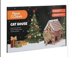 Paws Claws Cat house With Scratcher