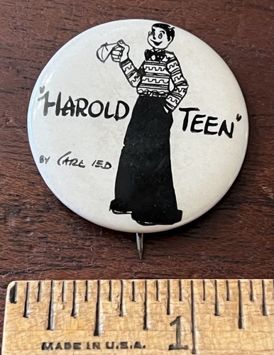 Harold Teen  1930's Pinback Button  1.25 In Dia Comics