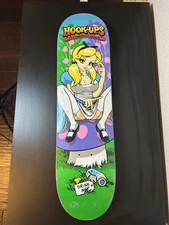 Hook UPS Jeremy Klein Drink Me 8 in Alice In Wonderland Alice 1 Deck Skateboard