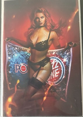 Pop Kill #1 Megacon 2026 Exclusive  Maer Red Variant Cover OhLala Blind Bag