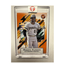 Topps 2025 Pristine Orange Refractor #135 Roberto Clemente Pirates 20/25