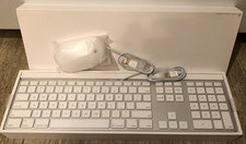 Brand New Apple Aluminum Wired Keyboard A1243  Apple Mouse A1152 Wired Combo