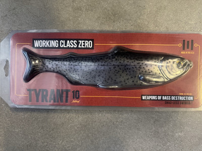 WCZ Working Class Zero Tyrant 10 - Custom Painted (Dotty) Trout Pattern - NEW