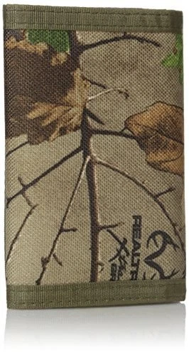 mens Nylon Trifold Wallet, Camo, One Size US - Image 2 of 3