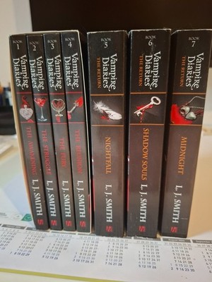 Vampire diaries Bücherreihe Band 1-7