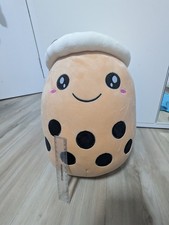 Large Cute Boba Bubble Tea Plushie Pillow - 40 cm tall - Perfect Condition