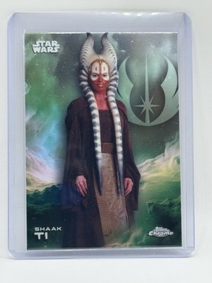 2025 Topps Chrome Star Wars Refractor SHAAK TI No. 165!