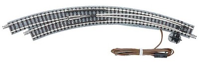 Tomytec 971279 - N Elektrische Bogenweiche, links, in Schotterbettung - Neu