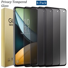 4 Pack For Samsung Galaxy S10 S10 S10e Privacy Tempered Glass Screen Protector