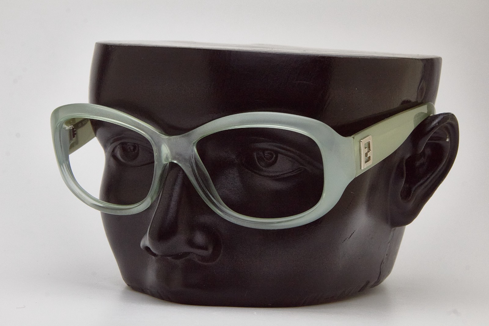 Vintage Fendi FS5102 Mint Green Oval Eyeglasses 2000s Italy Coquette Aesthetic thumbnail 16