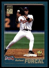 Rafael Furcal 2001 Topps Opening Day #98 Braves MLB READ FREE SHIP AutographDen