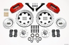 Wilwood 140-12836-dr Front Brake Kit For Gm Camaro 1979-81 With 12.19 In Rotors