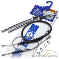 Ate 4X Handbremsseil Links+Rechts Hinten FÜR Opel Corsa C Tigra B Twin Top