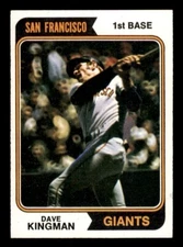 1974 Topps Baseball #610 Dave Kingman NM *d4