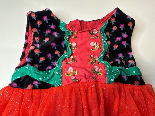 Matilda Jane Caroling Away Tunic Dress Little Girl Size 4 Holiday Christmas - Picture 3 of 7