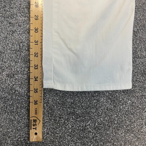 Armani Womens Jeans Tall Slim Straight White Stretch J75 W30 L36 - Picture 5 of 13