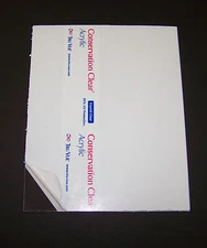 8.5"x11" UV Conservation Acrylic 1/8" Plexiglass Picture Frame Glass Replacement