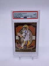 2020 Panini Legacy Dare to Tear Rookie Joe Burrow PSA 9 *UN-RIPPED* #34/50 SSP